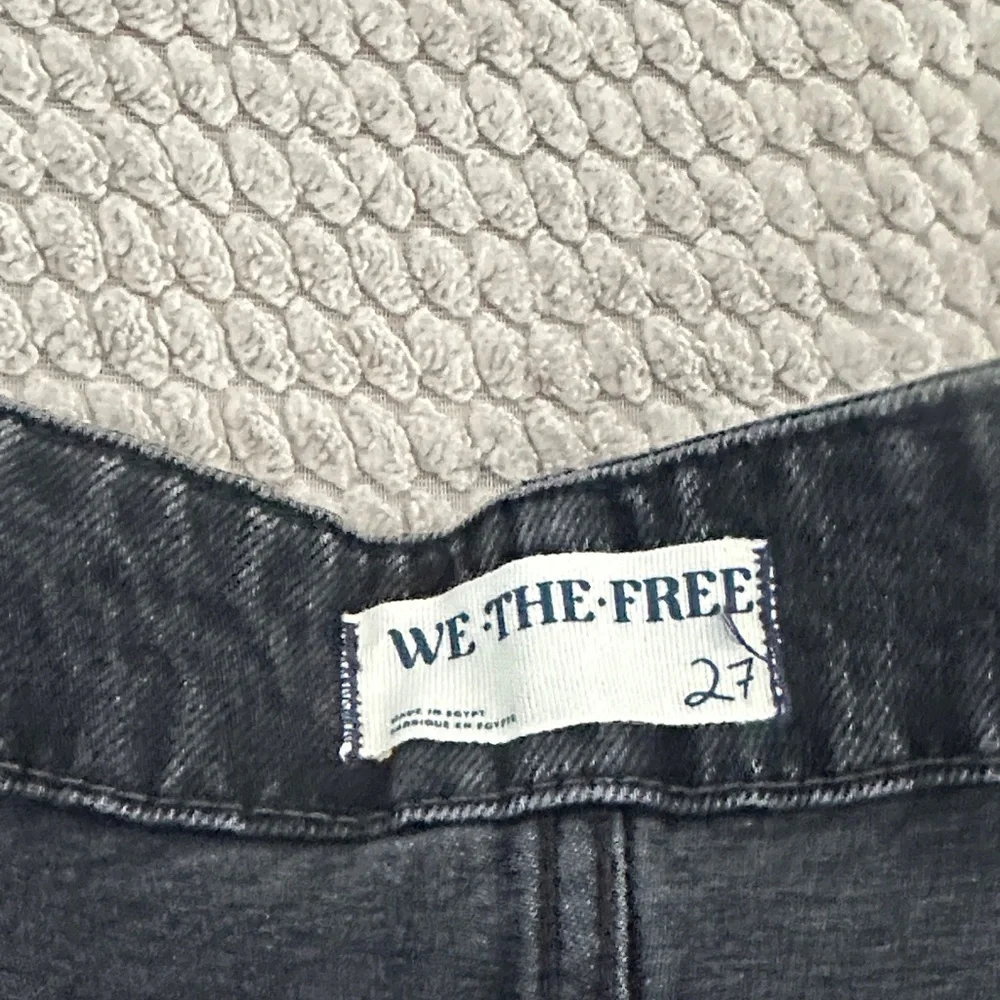 BNWT We The Free Charcoal Denim Carpenter Pants - Picture 2 of 10